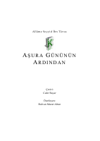 Aşura Gününün Ardından - Allame Seyyid ibn Tavus.epub